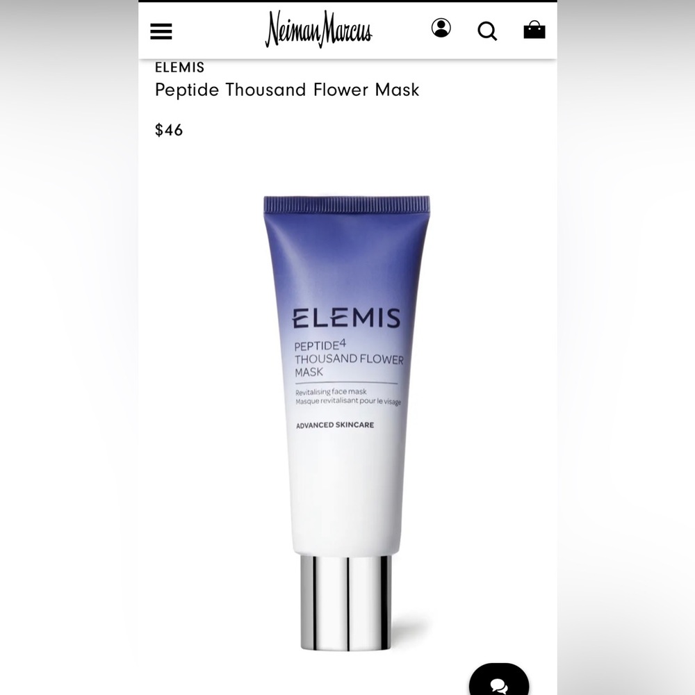 Elemis Peptide Thousands Flower Mask